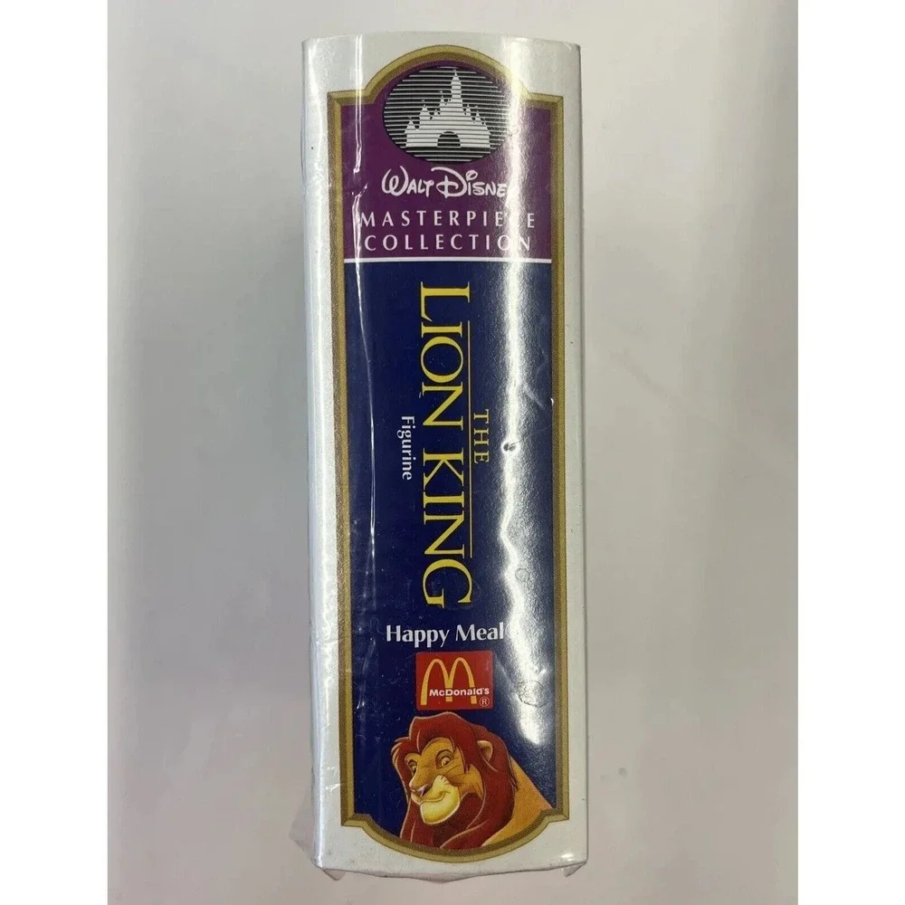 Disney McDonald's Toy: The Lion King Adult Simba VHS Case & Figure